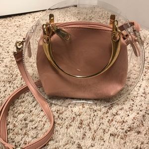 Clear crossbody bag